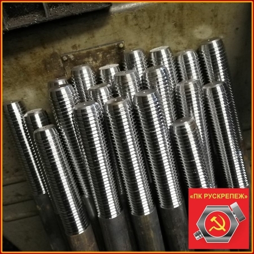 М12x600 тип 5.1 Фундаментные прямые болты  ГОСТ 24379.1-2012 сталь 3пс2