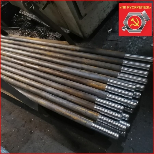 М16x300 тип 5.1 Фундаментные прямые болты ГОСТ 24379.1-2012 сталь 40x